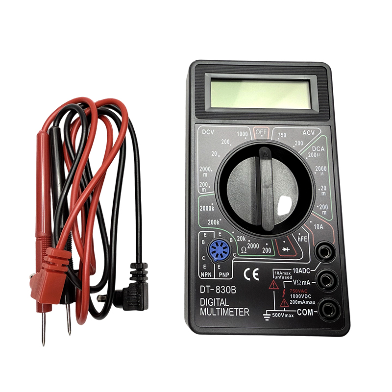 Dụng cụ giảng dạy thiết bị thí nghiệm mạch điện vật lý Đồng hồ vạn năng kỹ thuật số cầm tay (đồng hồ vạn năng hiển thị kỹ thuật số) thiết bị đo điện
