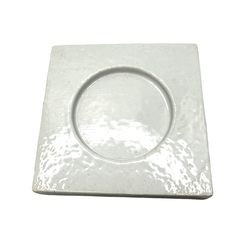 Phòng thí nghiệm sử dụng tấm phản ứng gốm sứ 1 lỗ màu trắng