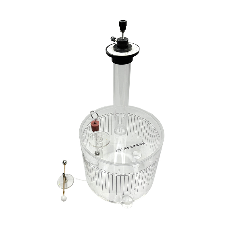 Định luật Coulomb trình diễn vật lý khoa học thiết bị phòng thí nghiệm