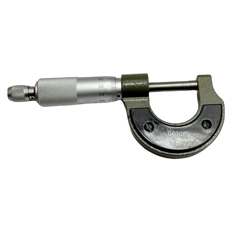 Micromet xoắn ốc 0-25mm dạy micromet đường kính ngoài có độ chính xác cao